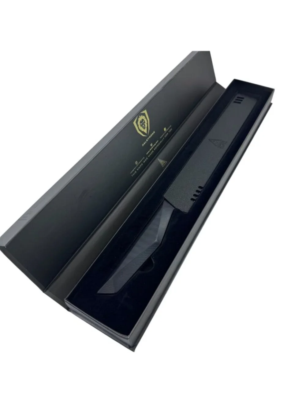 Dalstrong Yanagiba Sushi Knife Shadow Black Series 10.5 Inch With Sheath NIB
